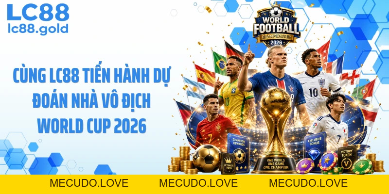 Dự Đoán Nhà Vô Địch World Cup 2026 Nhận Thưởng Lớn Cùng LC88