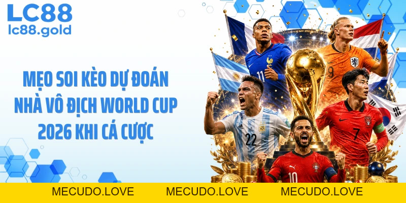 Dự Đoán Nhà Vô Địch World Cup 2026 Nhận Thưởng Lớn Cùng LC88